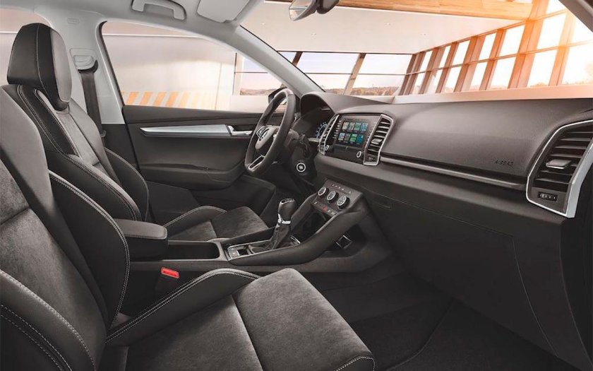 Skoda karoq интерьер