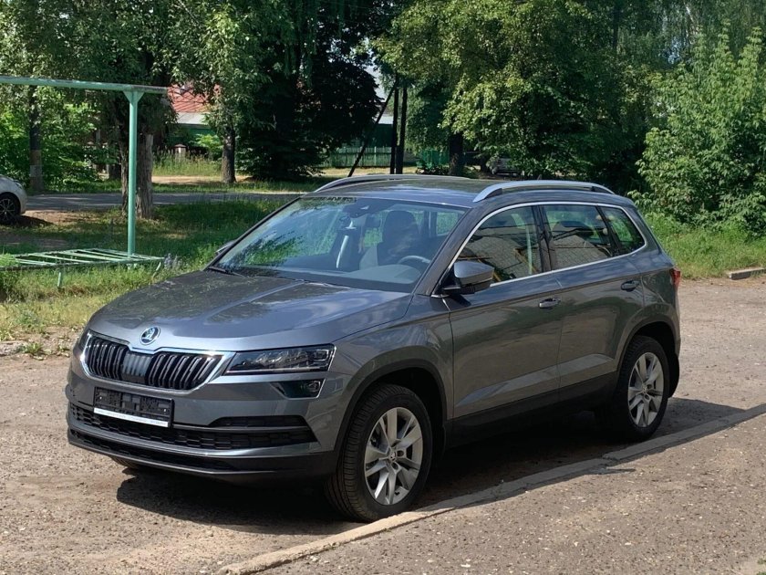 Škoda Karoq серый