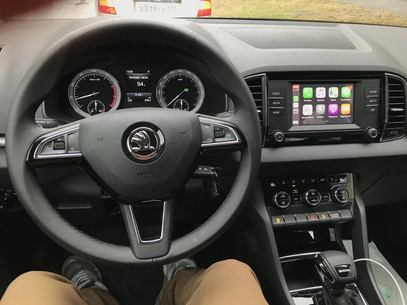 Škoda Karoq салон