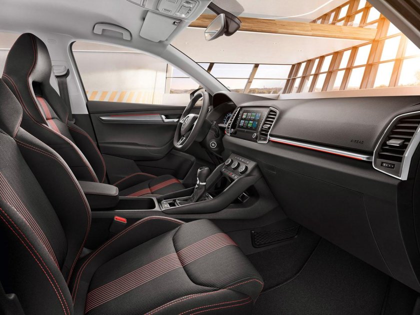 Skoda Karoq интерьер