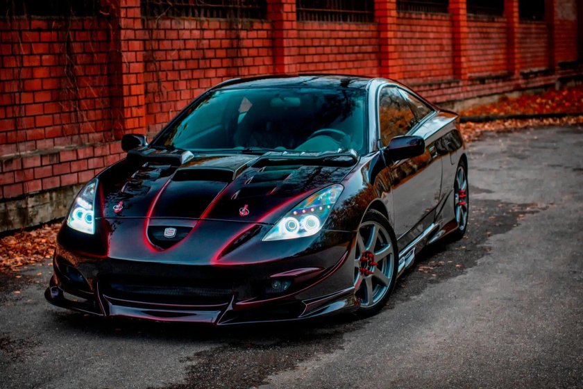 Красный Кенди Toyota Celica t23