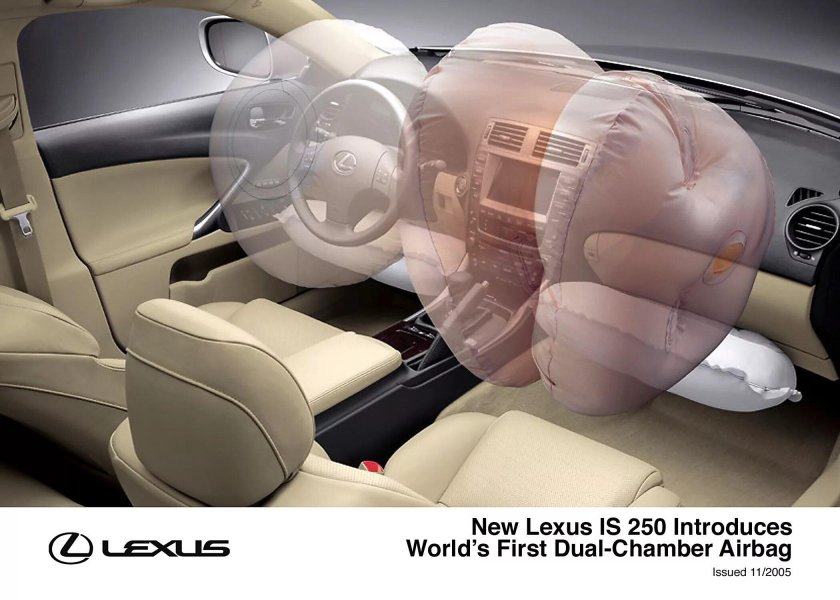 Подушки безопасности Лексус ИС 250