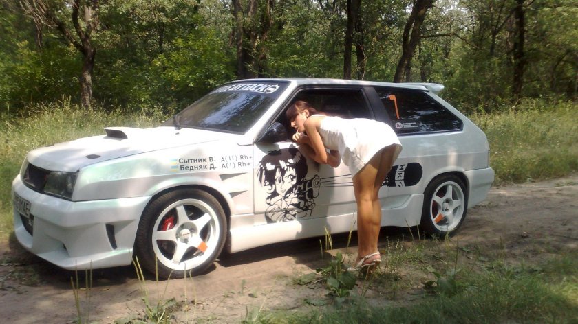 ВАЗ 2108 тюнингованная