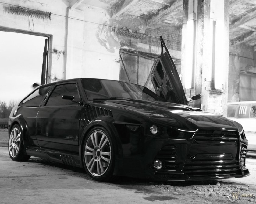 Ваз 2108 черная акула