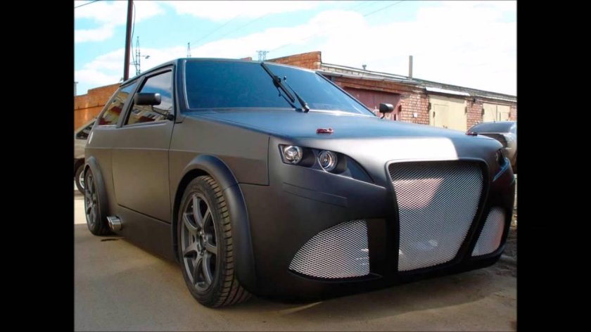 Обвес я робот на ВАЗ 2109