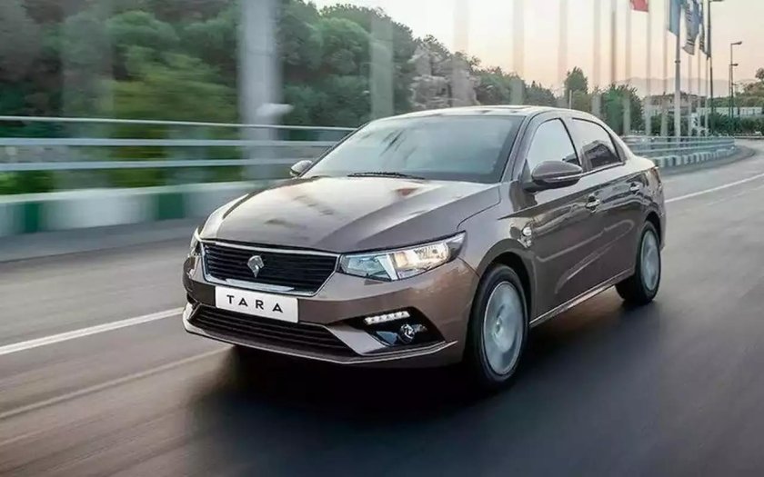 Иранский седан ikco tara