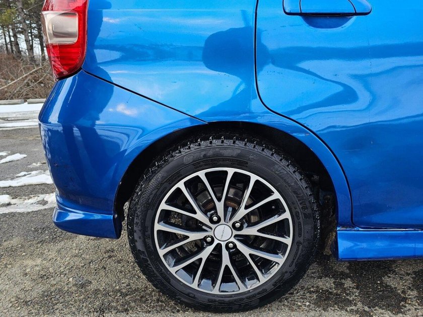 Синяя хонда