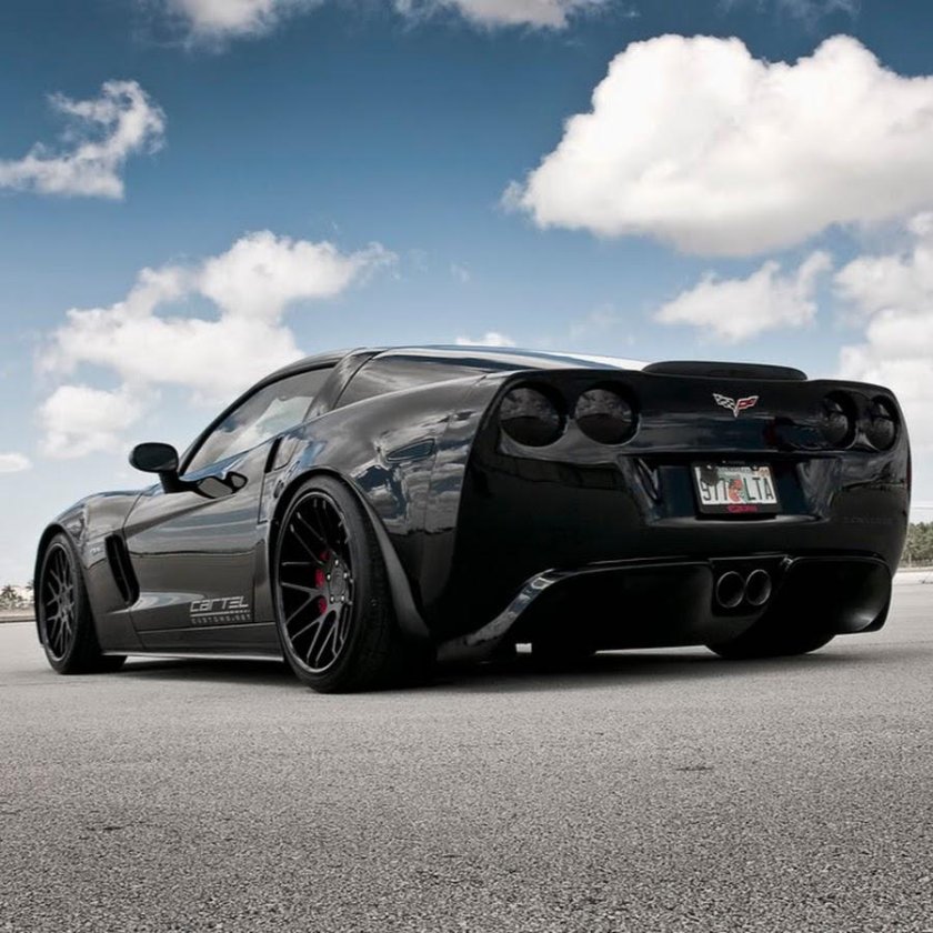 Chevrolet Corvette c6 zr1 Black