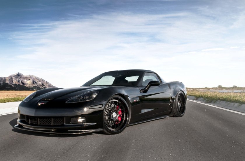 Chevrolet Corvette z06 Black