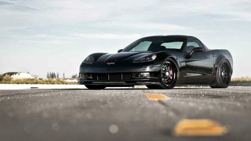 Chevrolet Corvette z06 Black