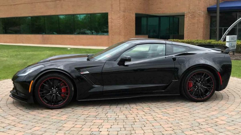 Corvette c7 Black