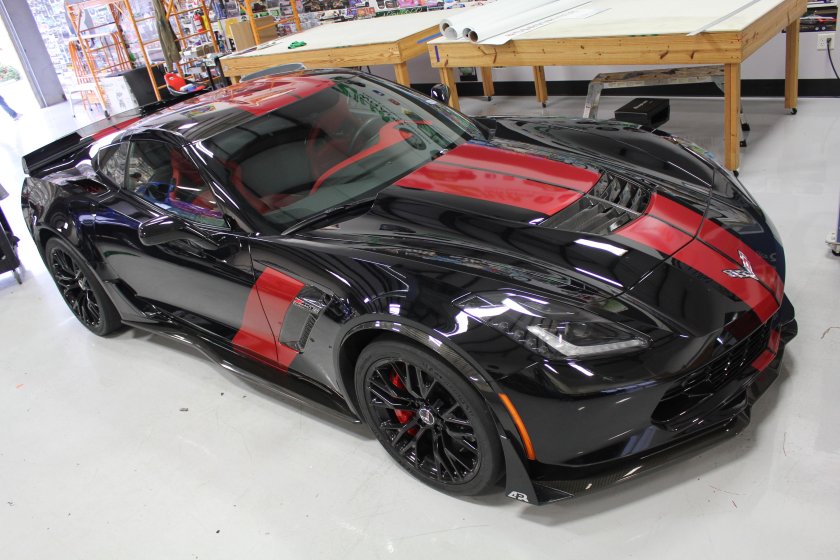Chevrolet Corvette c7 винил