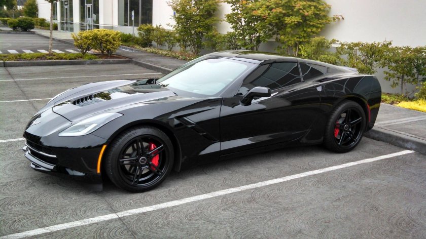 Chevrolet Corvette c7 Black