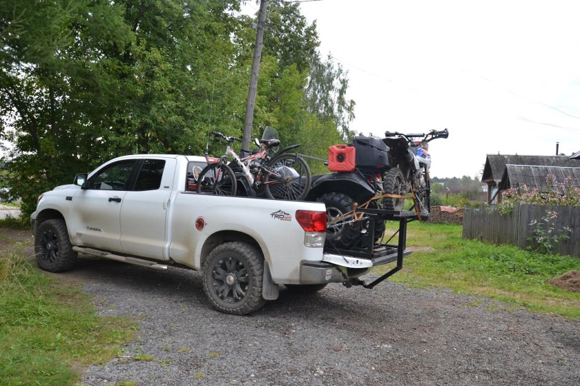 Тойота тундра для перевозки квадроцикла