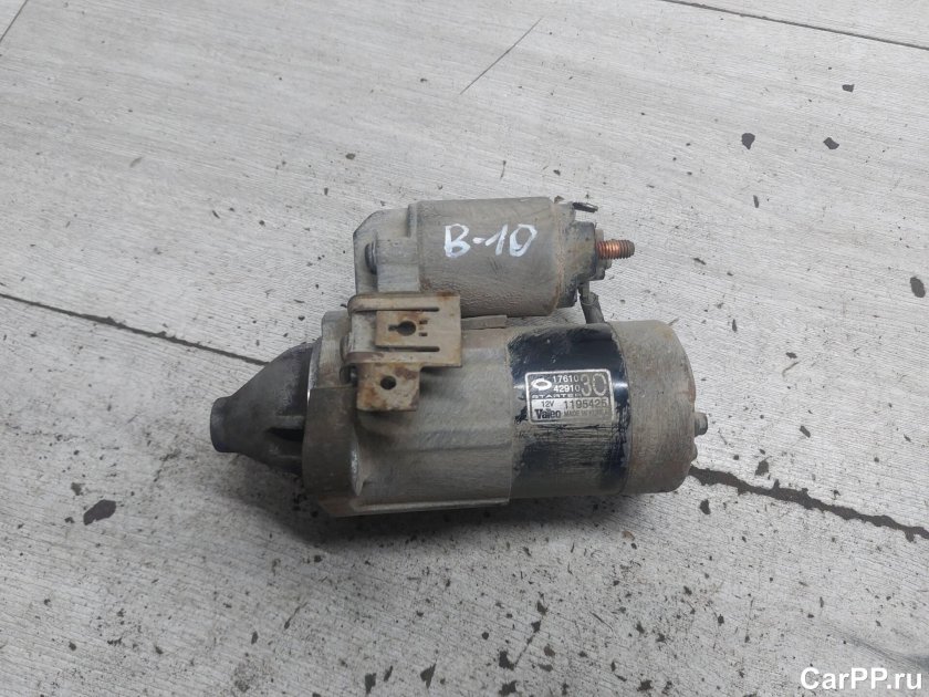 Стартер nissan almera