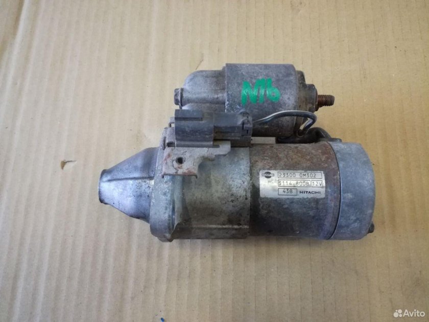 Стартер Ниссан Альмера g15