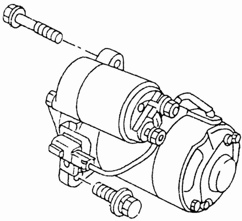 Стартер Альмера н16
