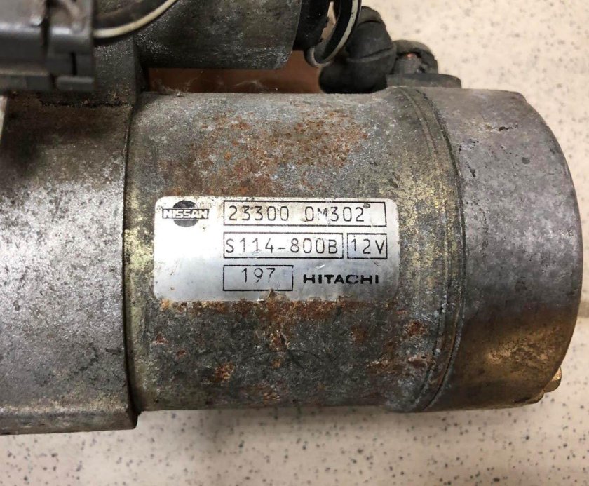 Стартер ниссан кашкай j10