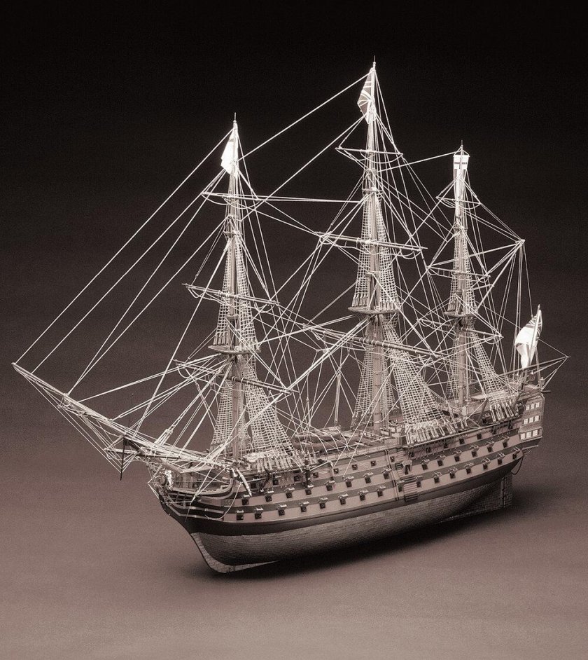Модель корабля HMS Victory