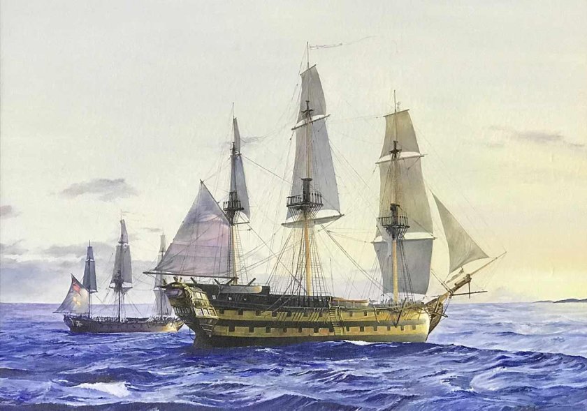 Geoff Hunt. Парусные корабли.