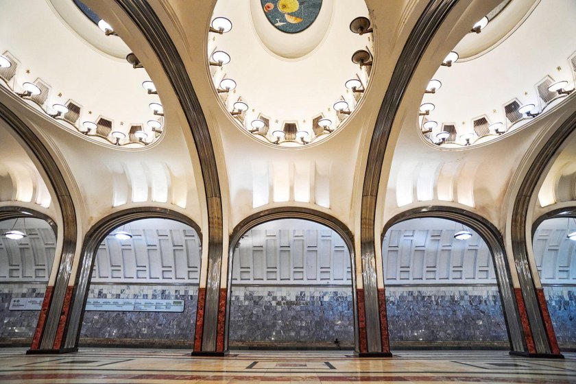 Маяковская станция метро Москва