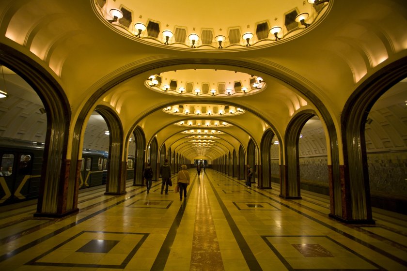Маяковская станция метро Москва