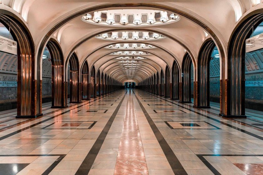 Московский метрополитен станции