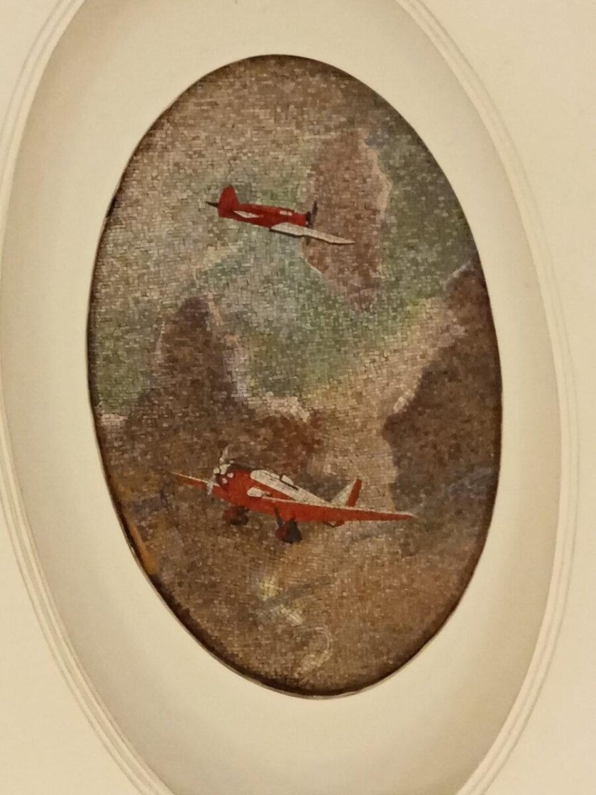 Дейнека мозаики станции Маяковская