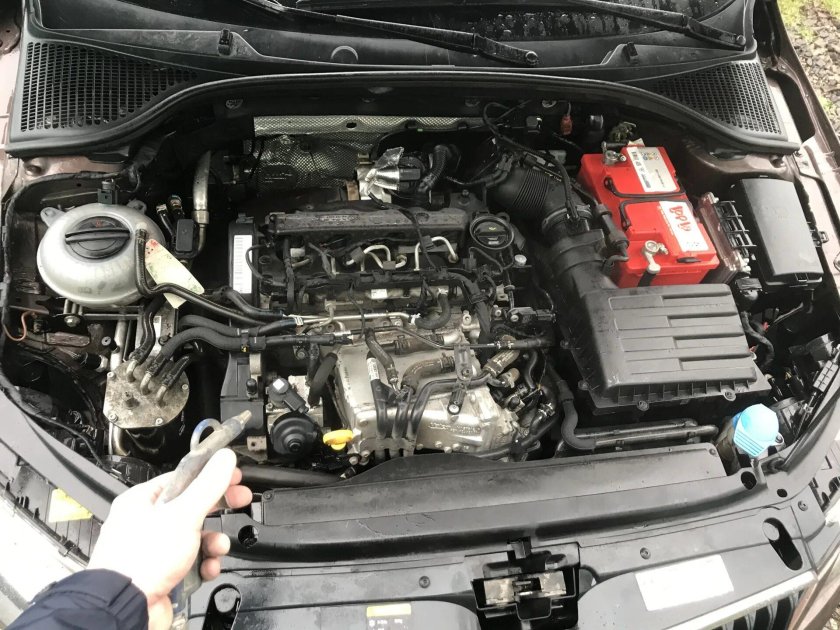 Двигатель Шкода Октавия 2.0