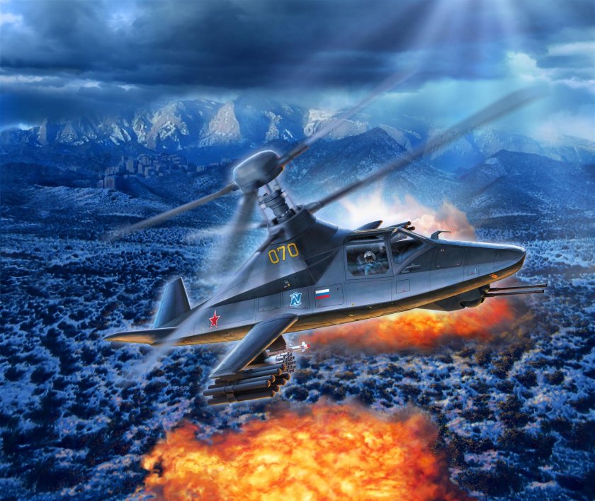 Ка-58 черный призрак