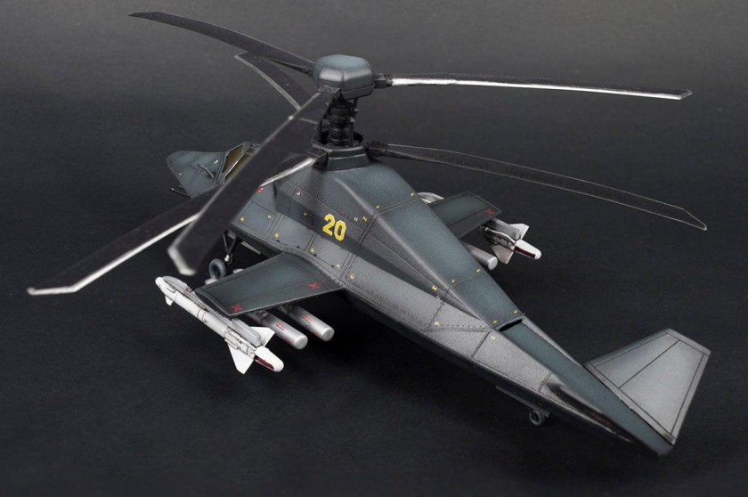 Вертолёт ка-58 чёрный призрак