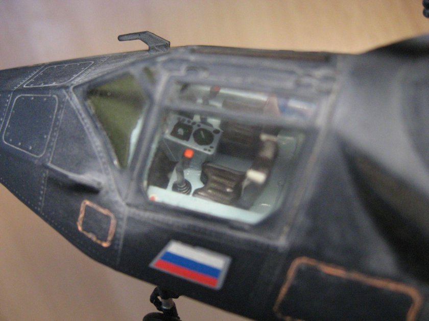Ка-58 черный призрак модель