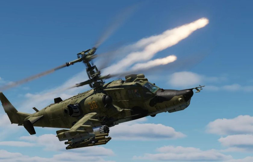 Вертолет ка 50 черная акула