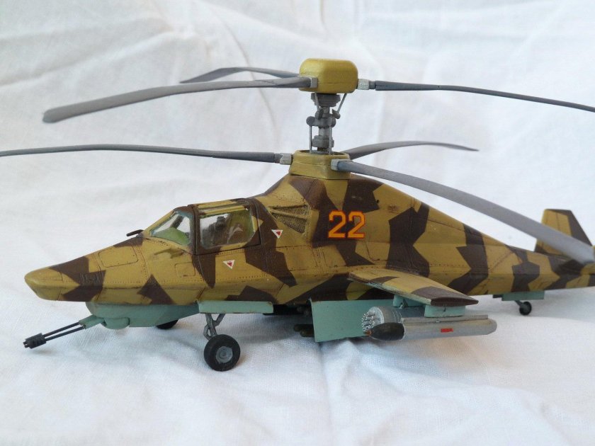 Вертолёт ка-58 Аллигатор