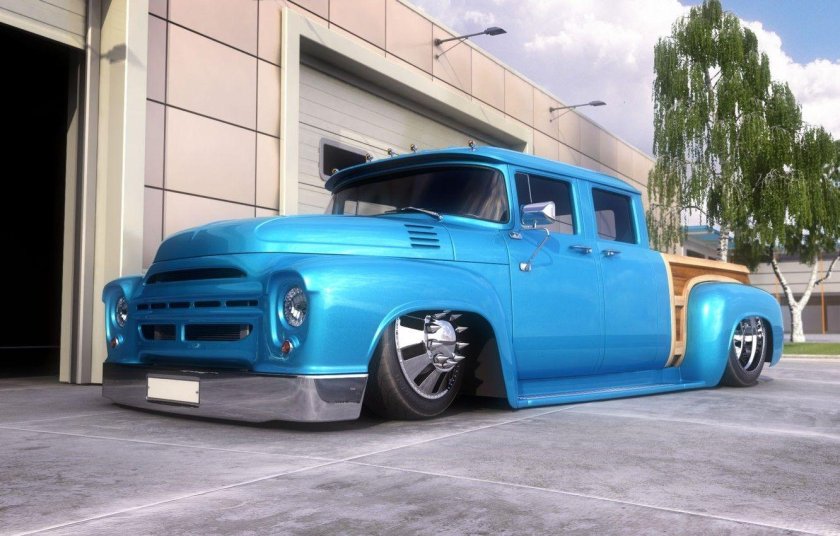 Тюнинговый ЗИЛ 130