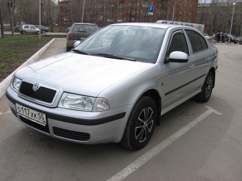Шкода Октавия старый кузов