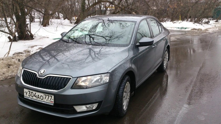 Шкода в Старом кузове