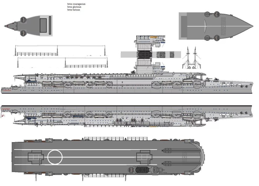 Авианосец Нимиц из бумаги
