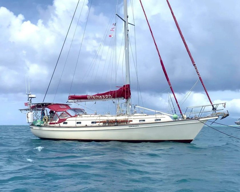 Парусная яхта