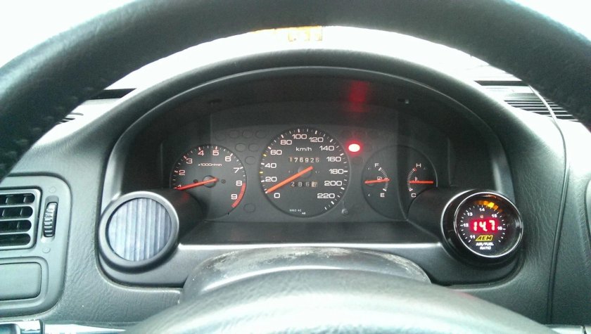 Honda Civic ek9 приборная панель