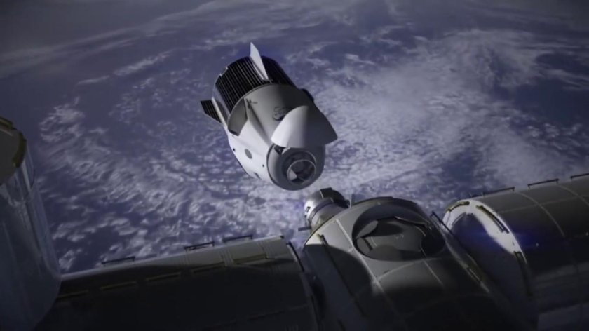 Крю драгон космический корабль