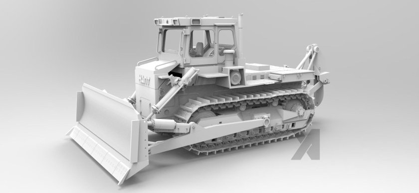 Бульдозер чтз б10м
