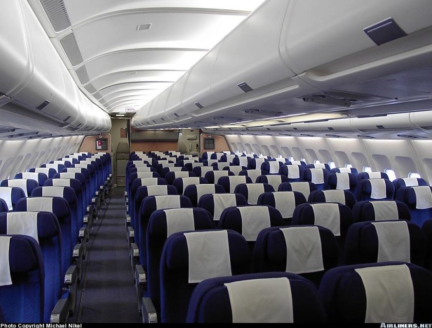 Салон боинг 747