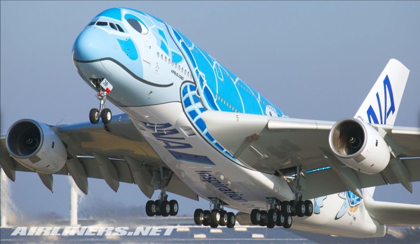 Airbus a380-800 all Nippon Airways