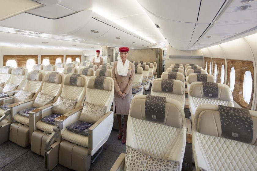 A380 Emirates Premium economy