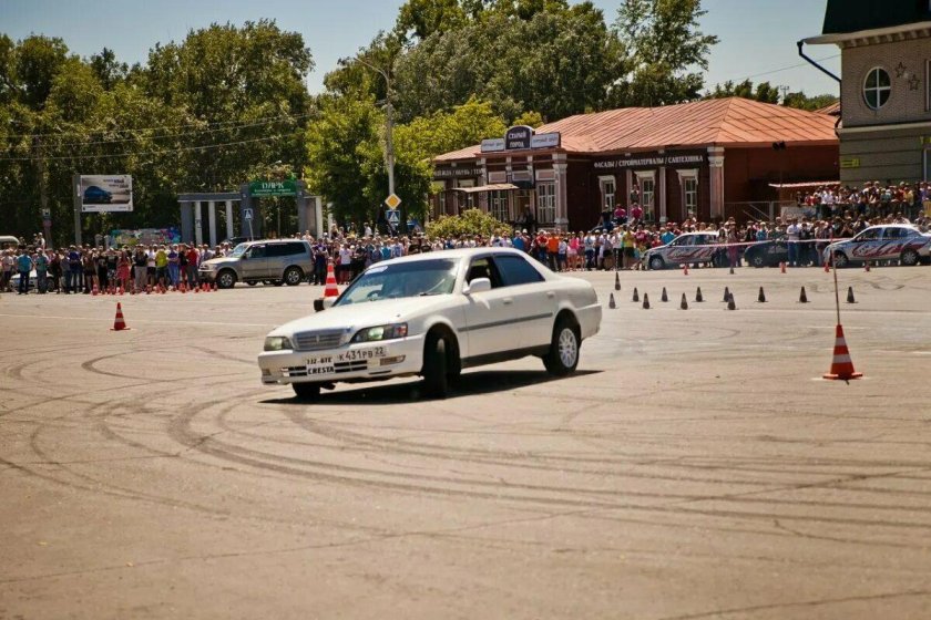 Автослалом гонки