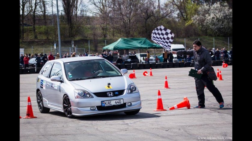 Автослалом гонки