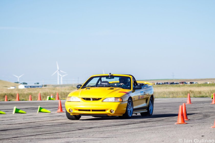Autocross autoslalom