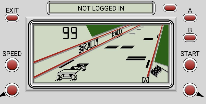 Игра автослалом