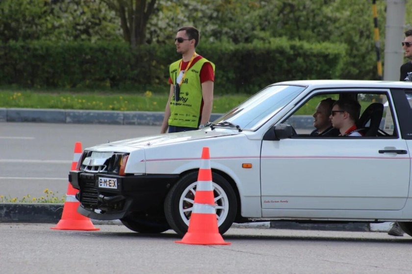 Автослалом электроника